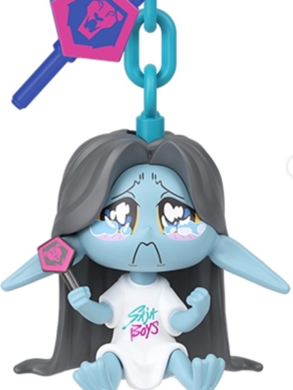 KPop Demon Hunters Water Demon Fan Hello Friend Mini Reveal Mystery Pack Mattel